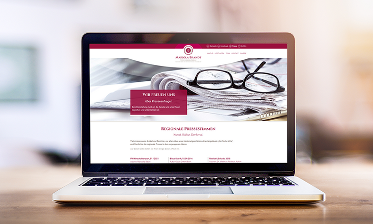 Steuerberatung Mariola Brandt Web