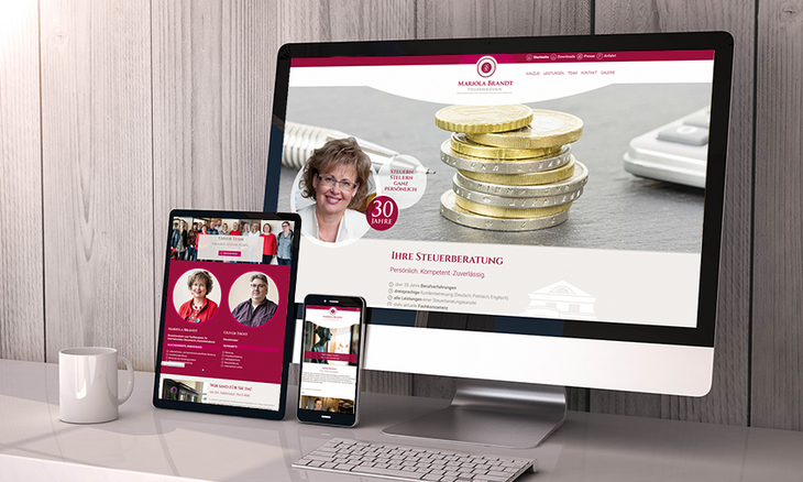 Steuerberatung Mariola Brandt Web